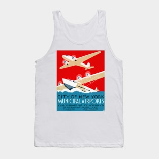 City of New York Municipal Airports, Floyd Bennett Field - North Beach Tank Top